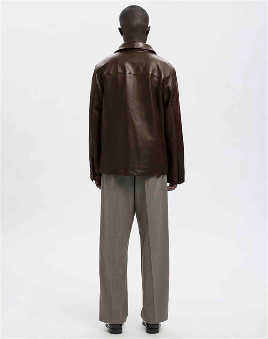 ANRHarki Læder Jakke